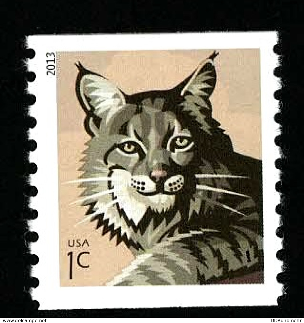 2013 Bobcat Michel US 4996 Stamp Number US 4802 Yvert Et Tellier US 4633A Stanley Gibbons US 5432 Xx MNH - Neufs