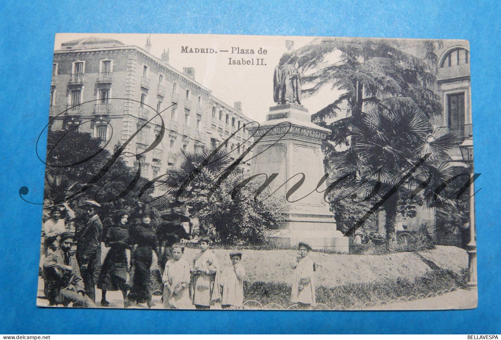 Madrid Plaza De Isabel II Monument - Sonstige & Ohne Zuordnung