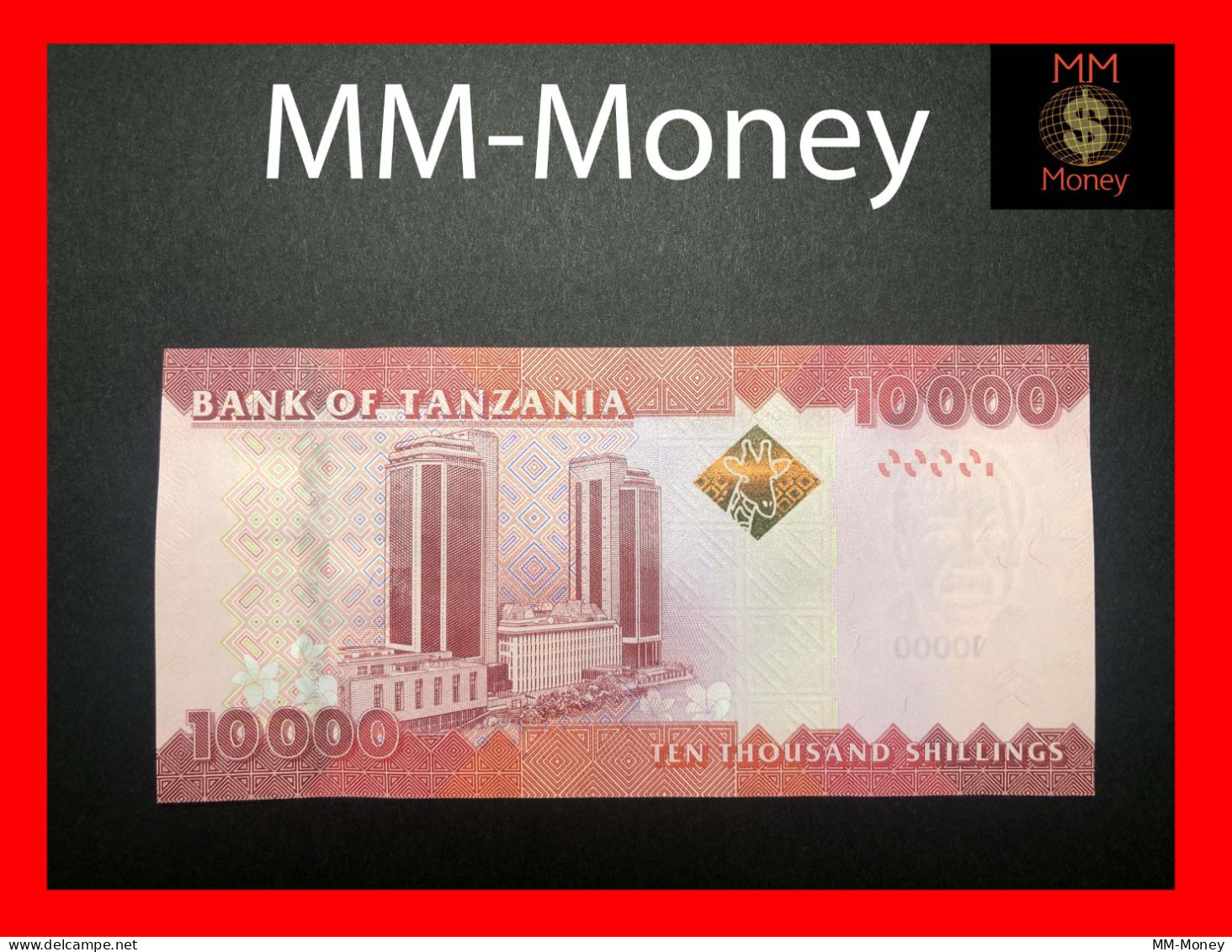 TANZANIA 10.000 10000 Shilingi  2020  P. 44 C   UNC - Tansania