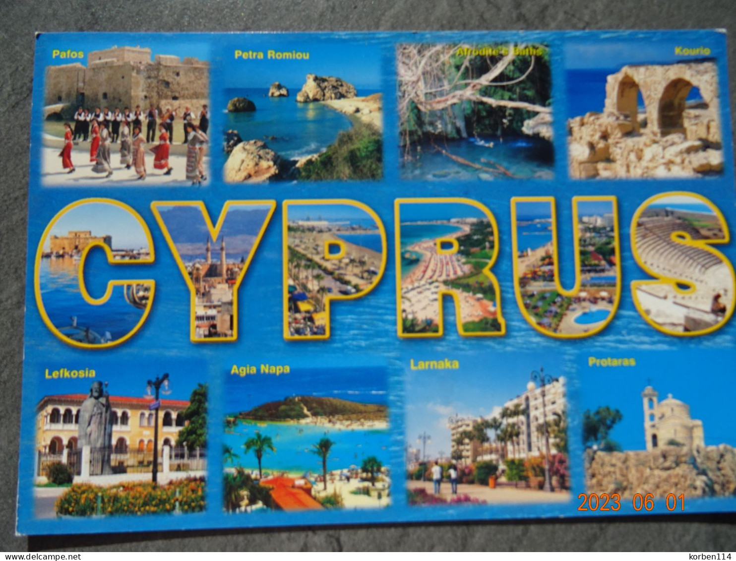 GREETINGS FROM CYPRUS - Chypre