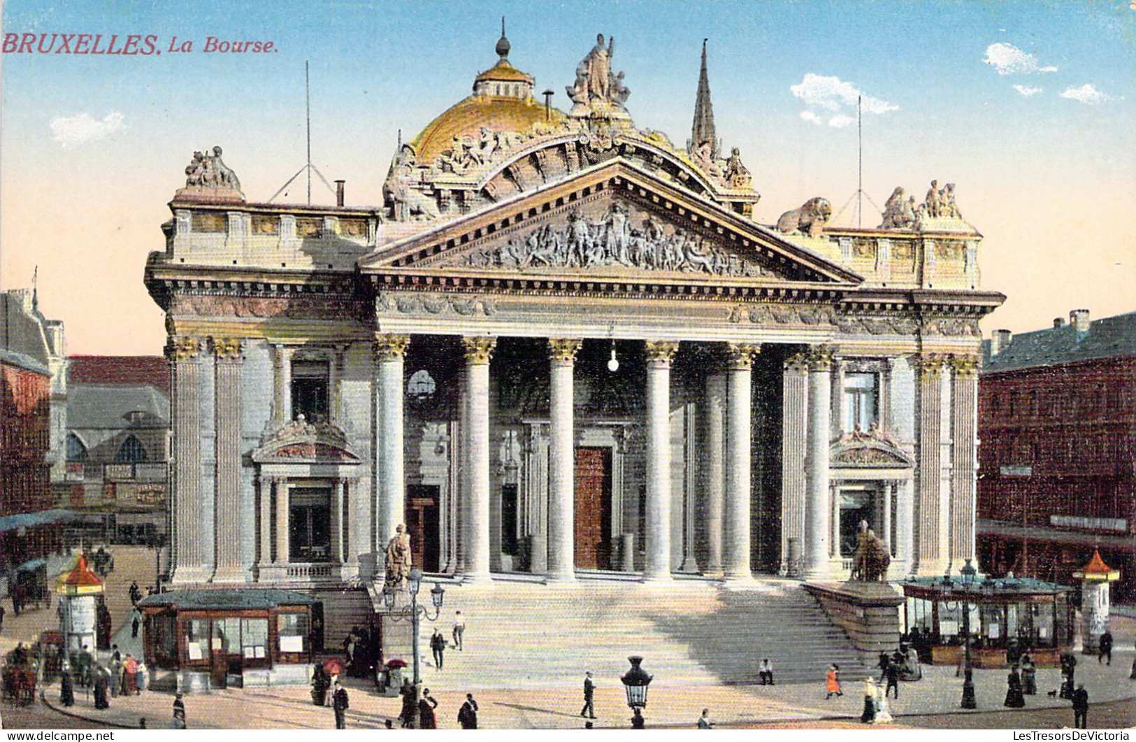 BELGIQUE - Bruxelles - La Bourse - Carte Postale Ancienne - Other & Unclassified