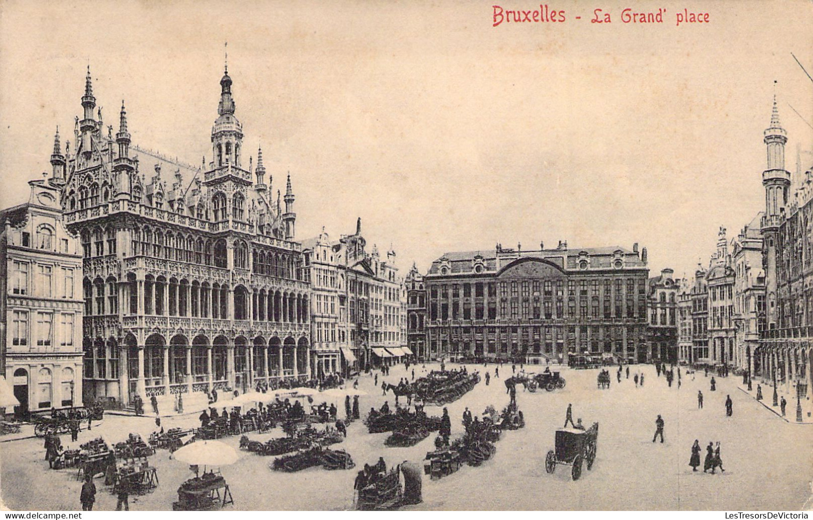 BELGIQUE - Bruxelles - La Grand' Place - Carte Postale Ancienne - Sonstige & Ohne Zuordnung
