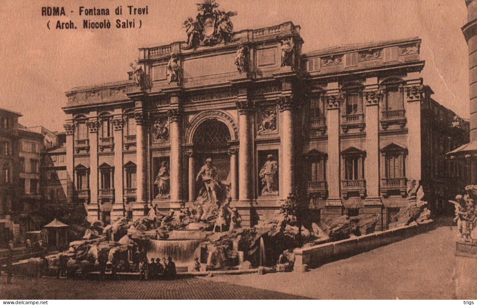 Roma - Fontana Di Trevi - Fontana Di Trevi