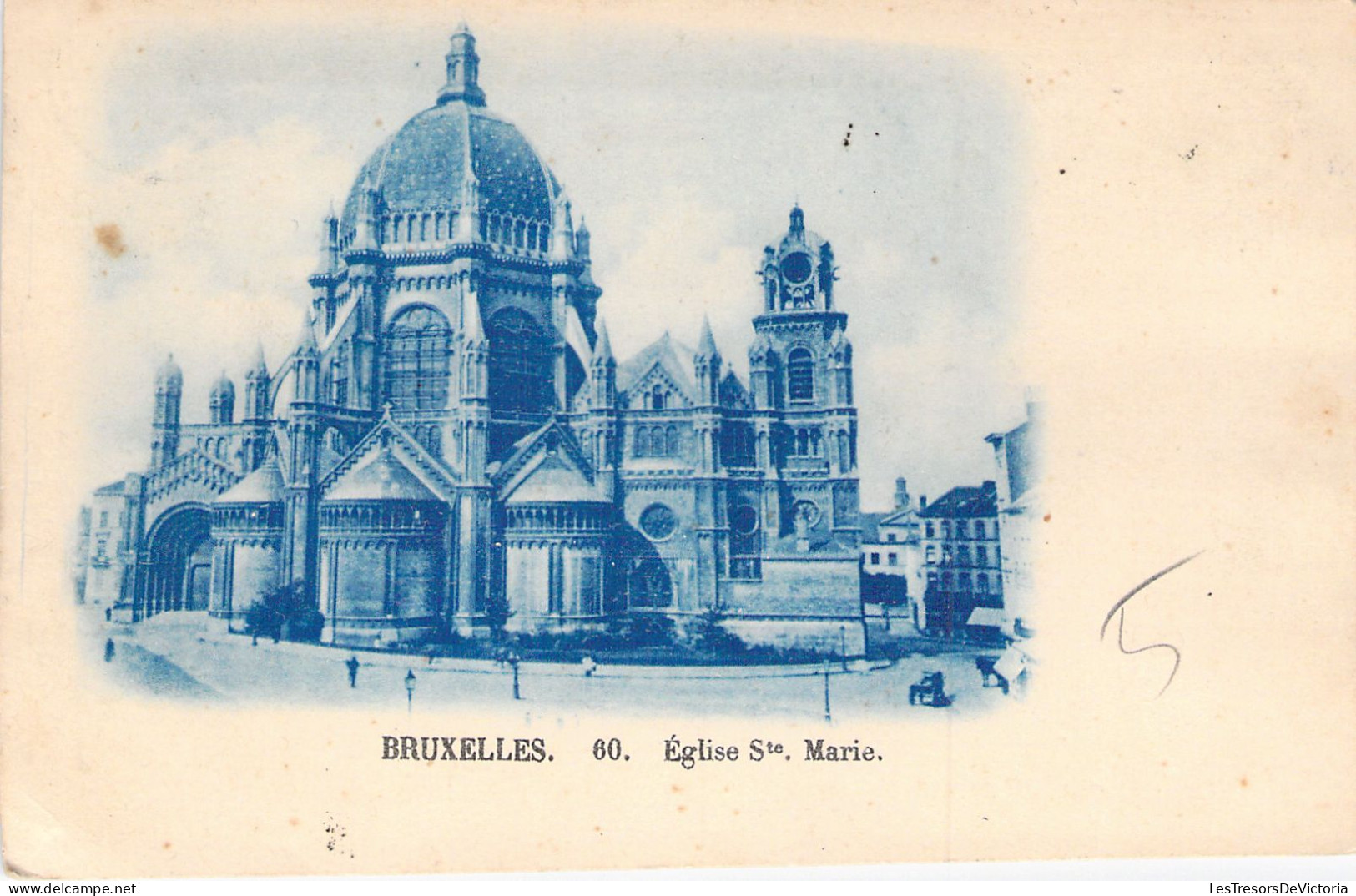 BELGIQUE - Bruxelles - Eglise Ste Marie - Carte Postale Ancienne - Sonstige & Ohne Zuordnung