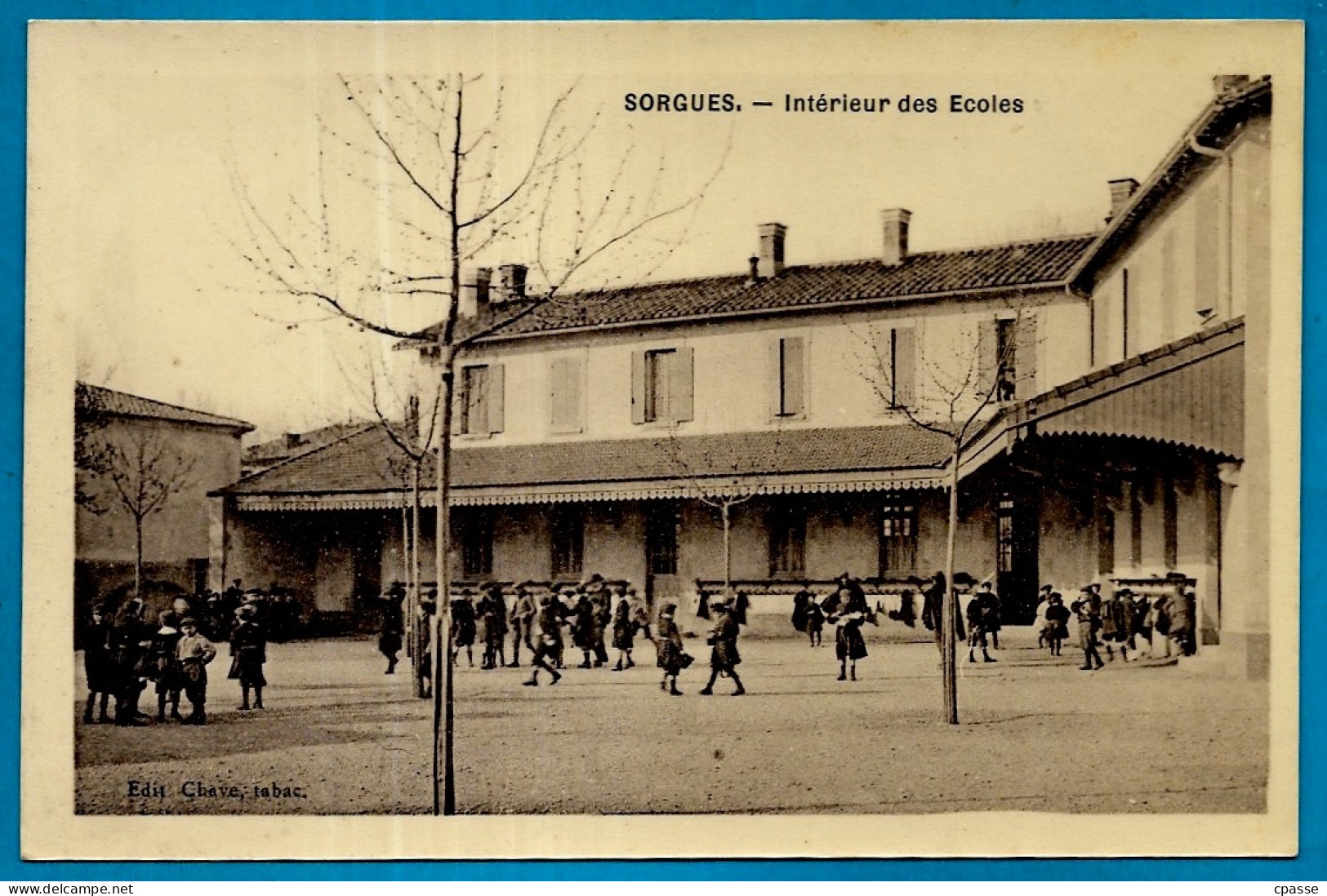 CPA 84 SORGUES - Intérieur Des Ecoles * Ecole - Sorgues