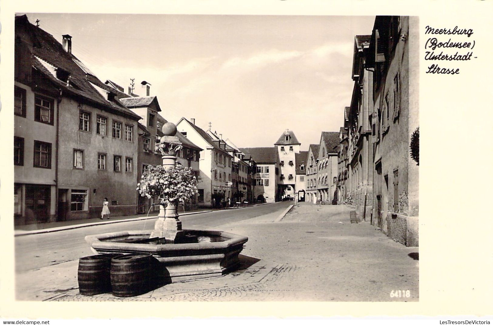 ALLEMAGNE - Meersburg - Understadt Strasse - Carte Postale Ancienne - Sonstige & Ohne Zuordnung