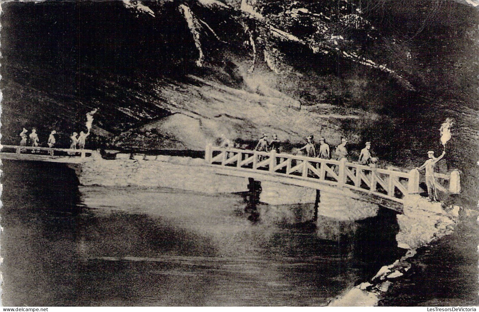 BELGIQUE - Han Sur Lesse - Pont De La Salle D'Armes - Carte Postale Ancienne - Other & Unclassified