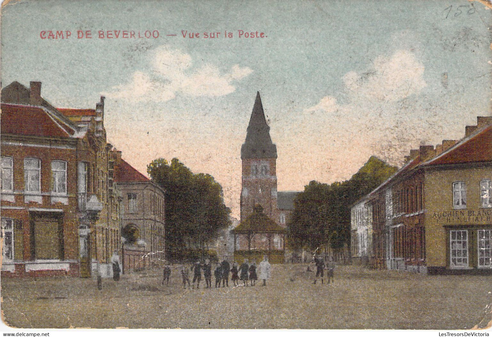 BELGIQUE - Camp De Beverloo - Vue Sur La Poste - Carte Postale Ancienne - Autres & Non Classés