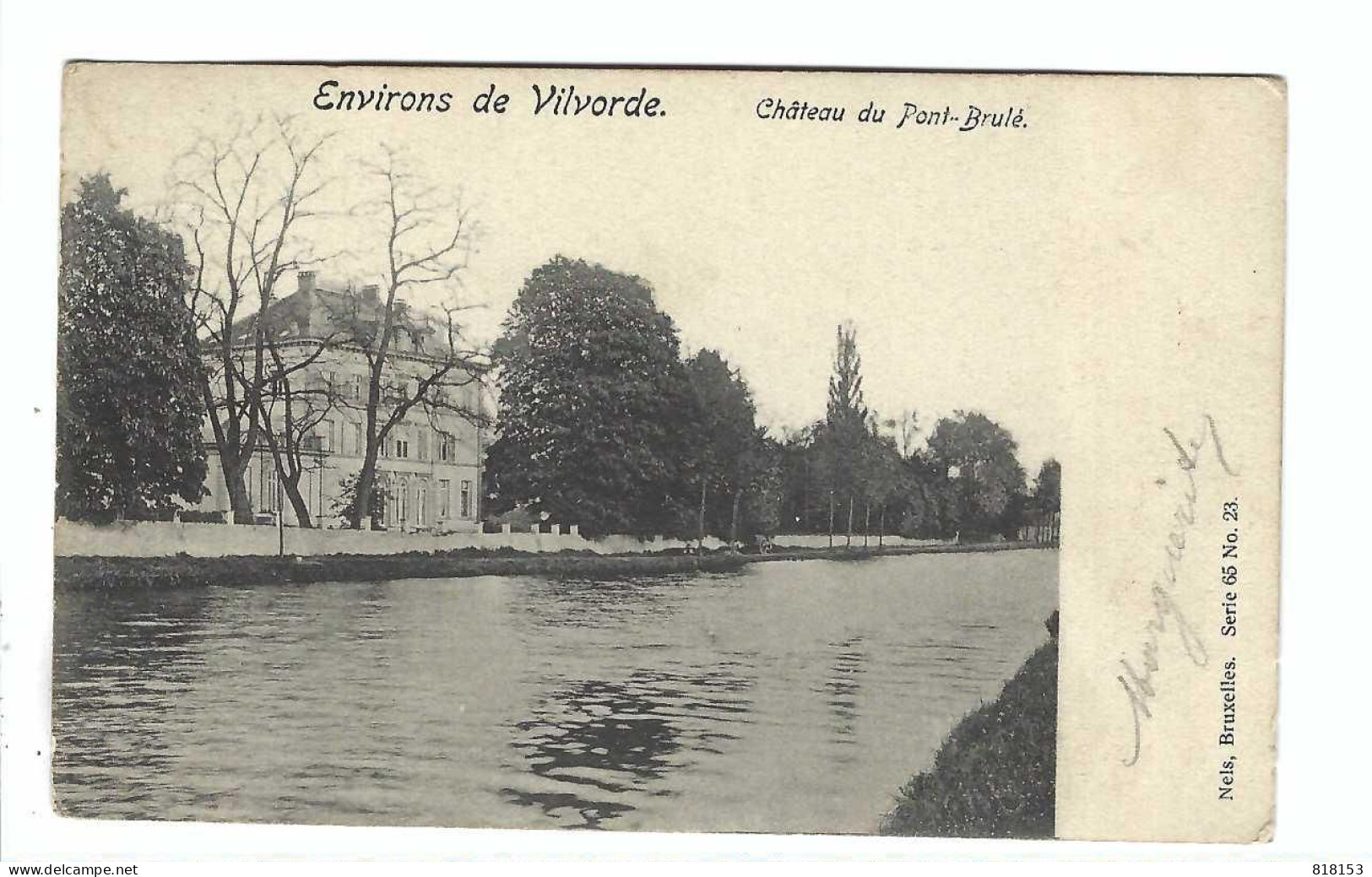 Environs De Vilvorde  Château Du Pont-Brulé   1905 - Vilvoorde