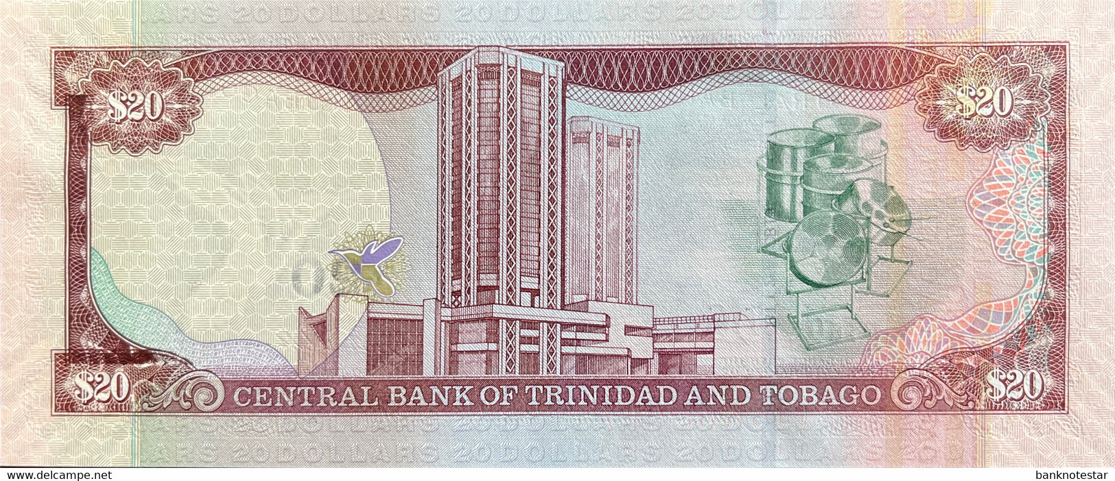 Trinidad 20 Dollars, P-49a (2006) - UNC - Trinidad & Tobago