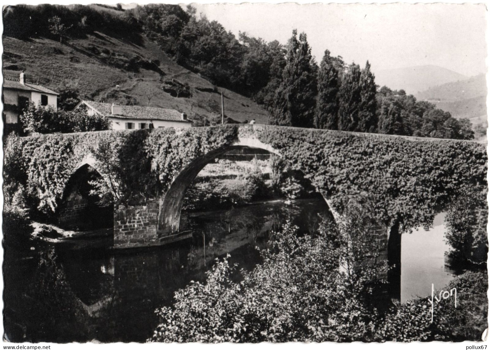 CPSM DE BIDARRAY  (PYRÉNÉES-ATLANTIQUES)  LE PONT ROMAIN - Bidarray