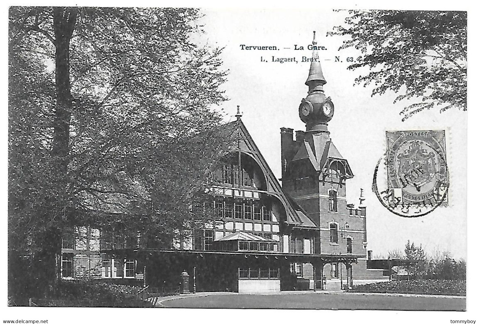 CPA Tervueren, La Gare - Tervuren