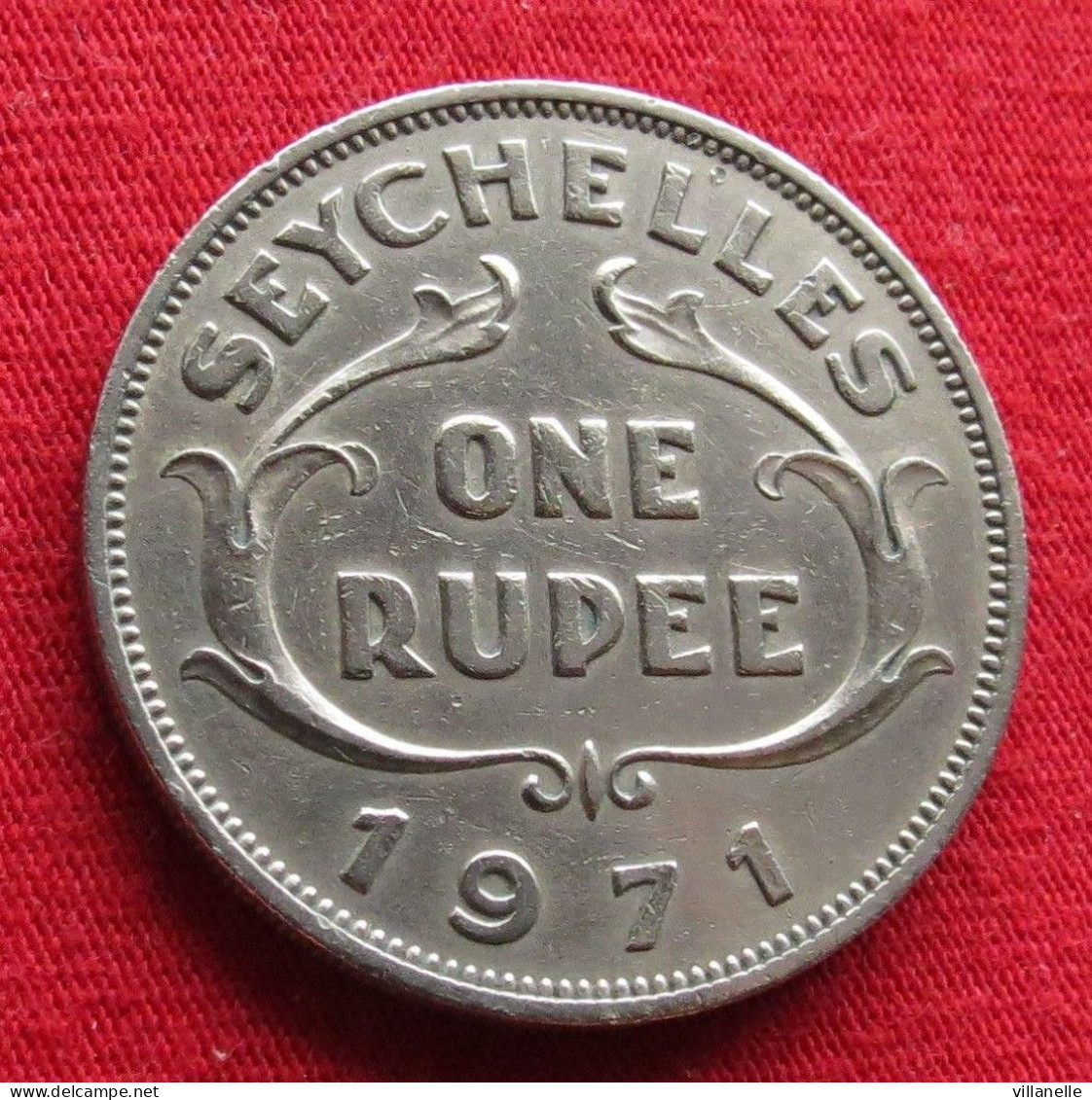 Seychelles 1 One Rupee 1971 KM# 13 Lt 506 *VT Seychellen Seicheles - Seychelles