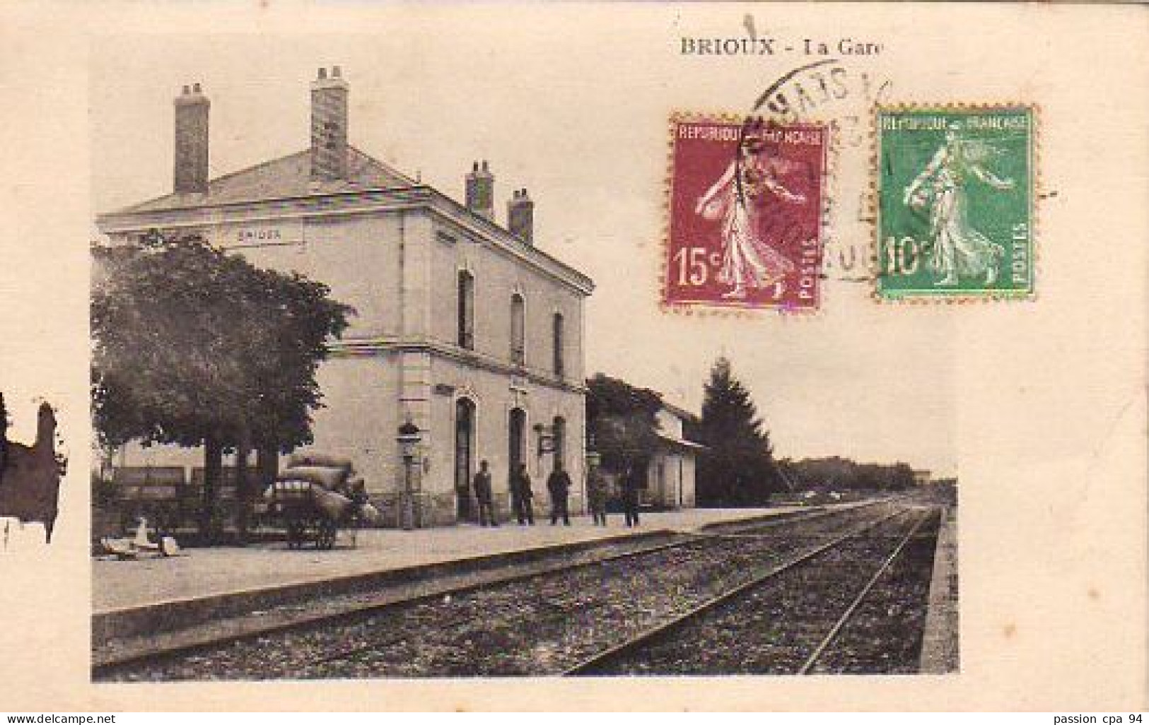 S22-020 Brioux - La Gare - Brioux Sur Boutonne