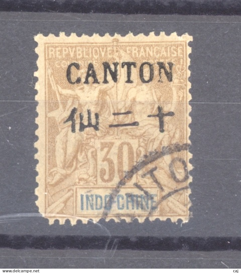 Canton  :  Yv  26  (o) - Gebraucht