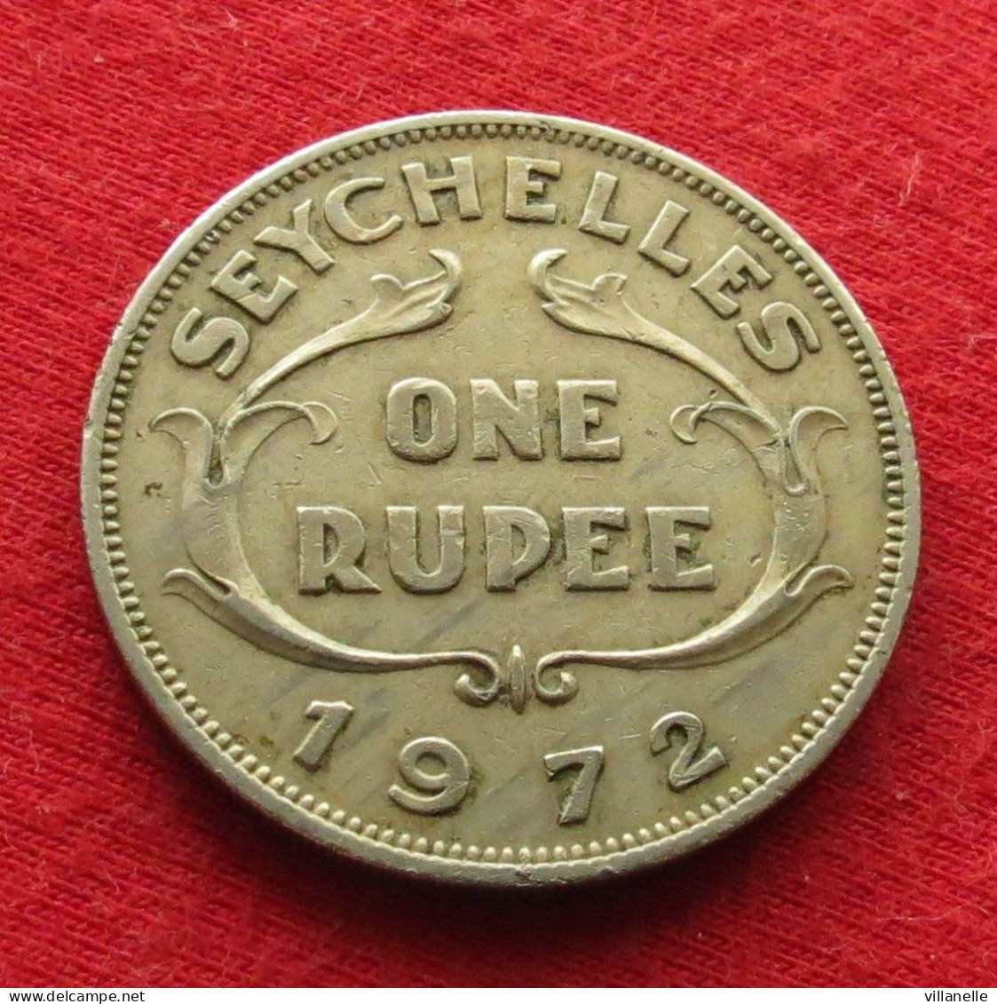 Seychelles 1 One Rupee 1972 KM# 13 Lt 174 *VT Seychellen Seicheles - Seychelles