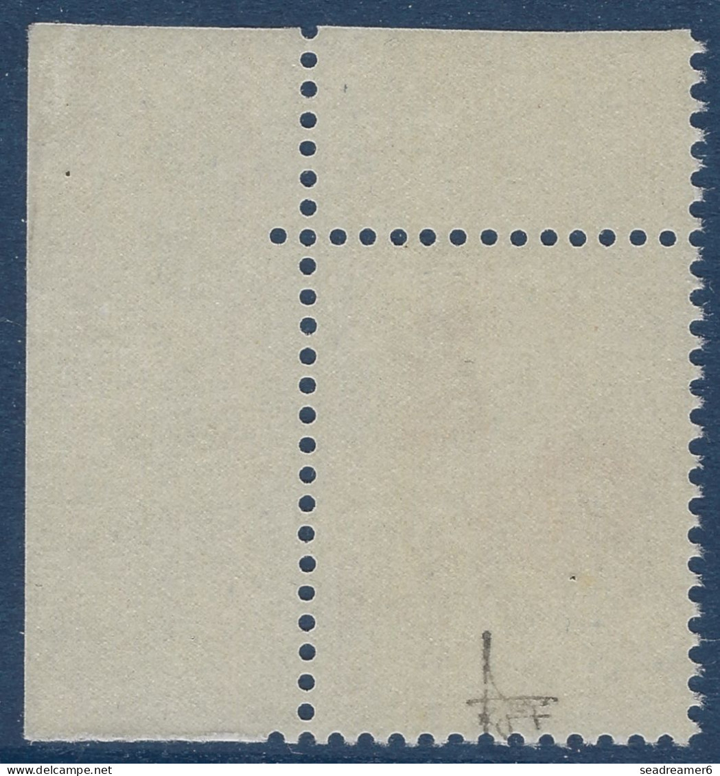 Coq DECARIS N°1331** 0.25c CDF Variété Sans Le Bleu Seulement Le Rouge Et Brun Spectaculaire & RRR Ainsi ! Signé PIGERON - 1962-1965 Hahn (Decaris)