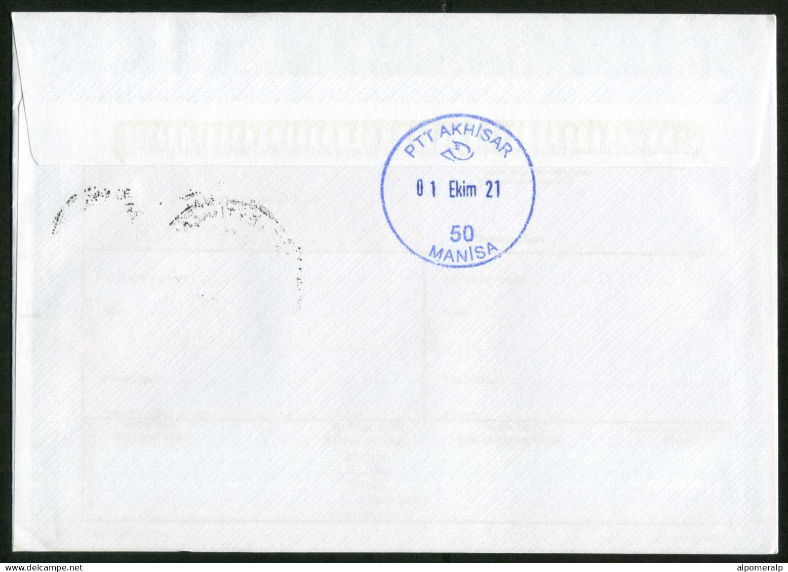 Türkiye 2020 Central Mosque, Moscow | Domestic Mail Cover Used To Akhisar From Urla, İzmir | Mosques, Joint Issue - Moschee E Sinagoghe