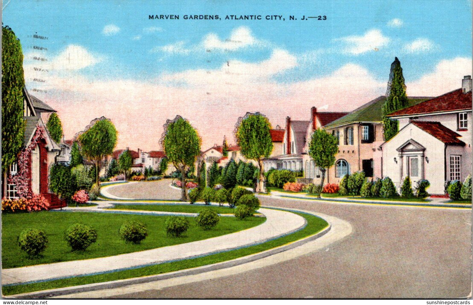 New Jersey Atlantic City Marvin Gardens 1946 - Atlantic City