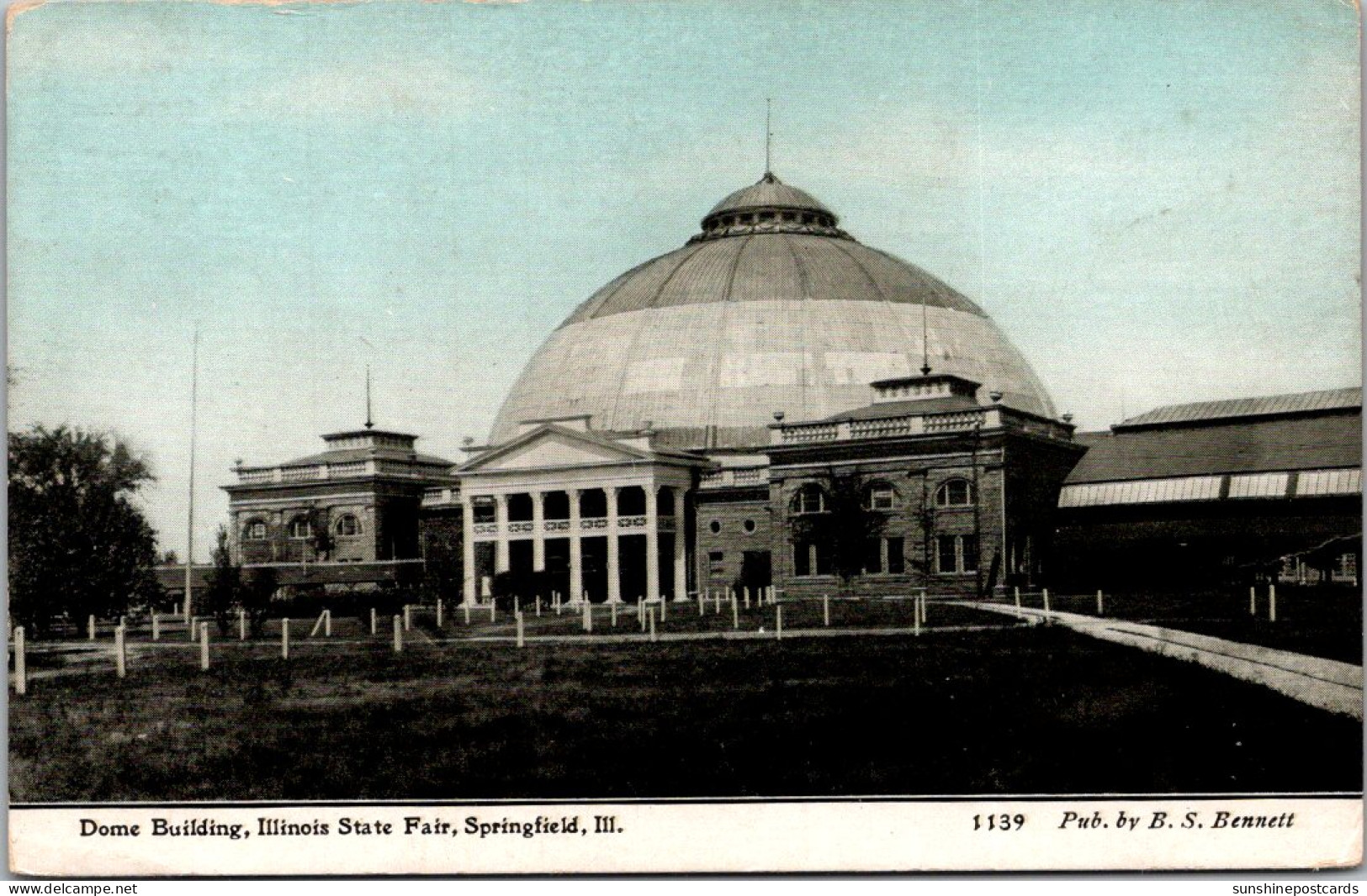 Illinois Peoria View Of The Heart Of The City 1909 - Peoria