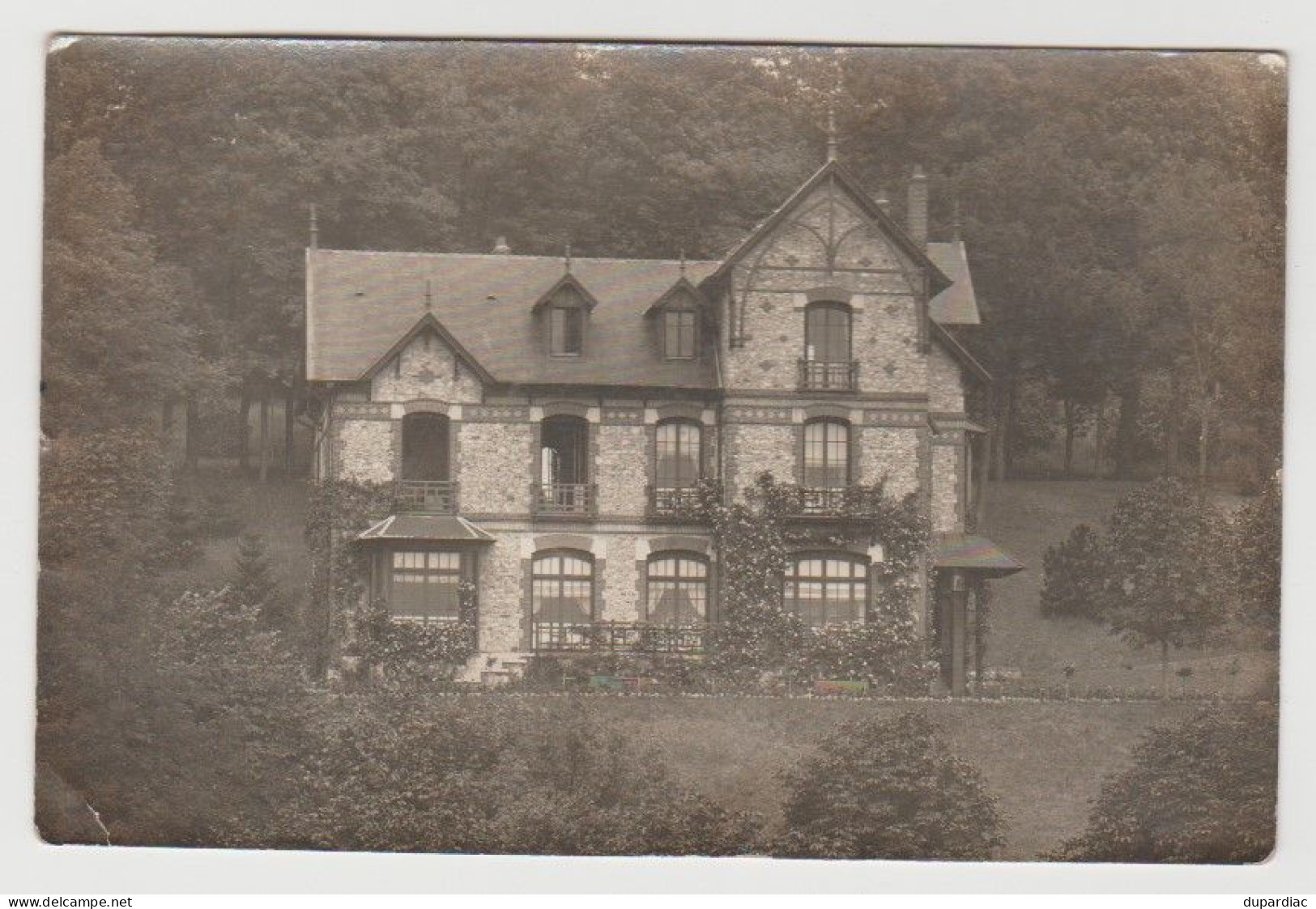 95 - Val D'Oise /  Carte Photo : Belle Maison à  MAFFLIERS. - Maffliers