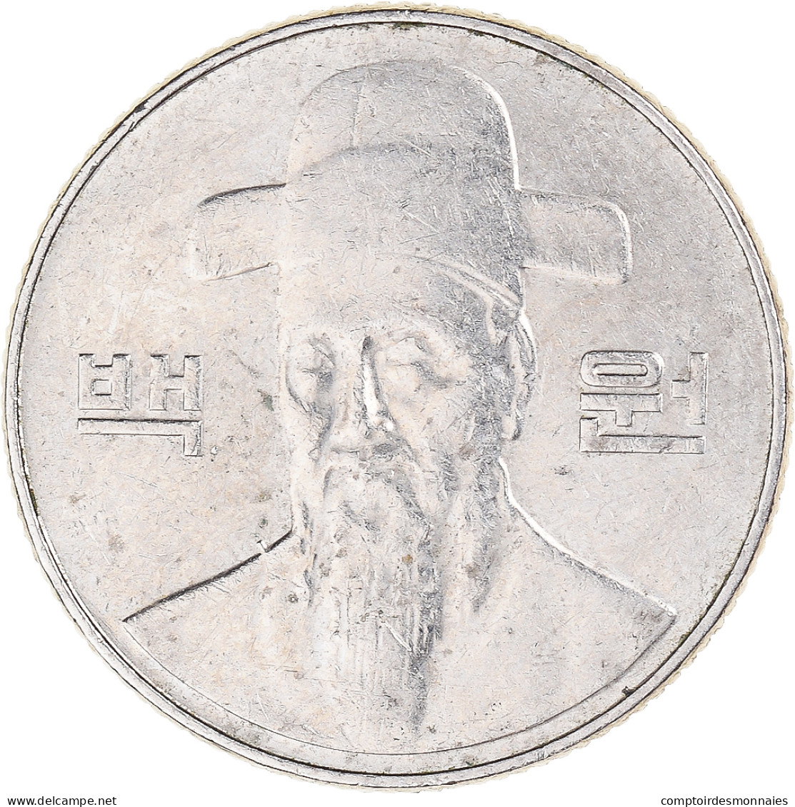 Monnaie, Corée, 100 Won, 2004 - Coreal Del Sur