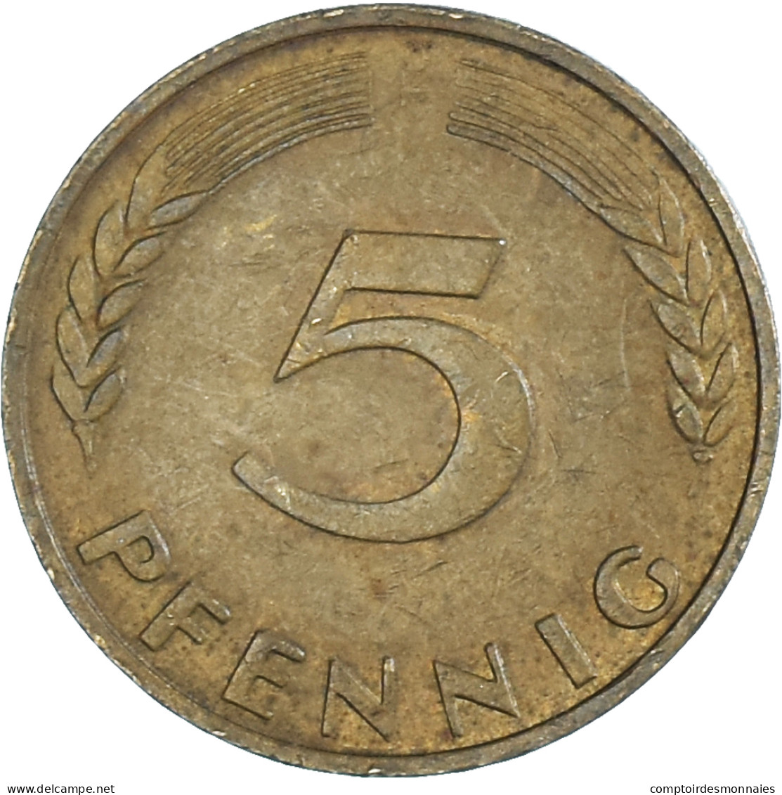 Monnaie, Allemagne, 5 Pfennig, 1971 - 5 Pfennig