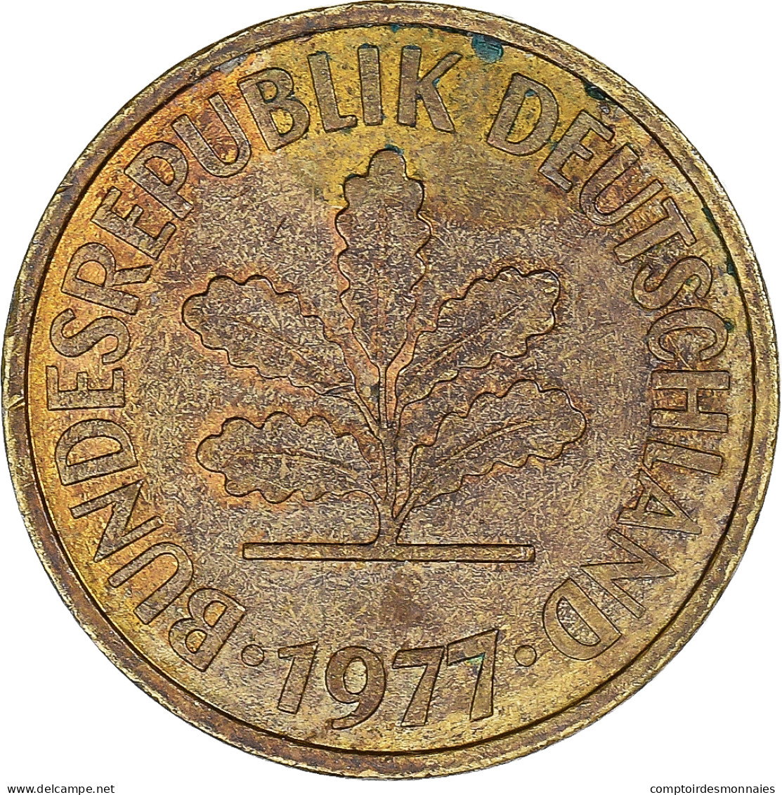 Monnaie, Allemagne, 5 Pfennig, 1977 - 5 Pfennig