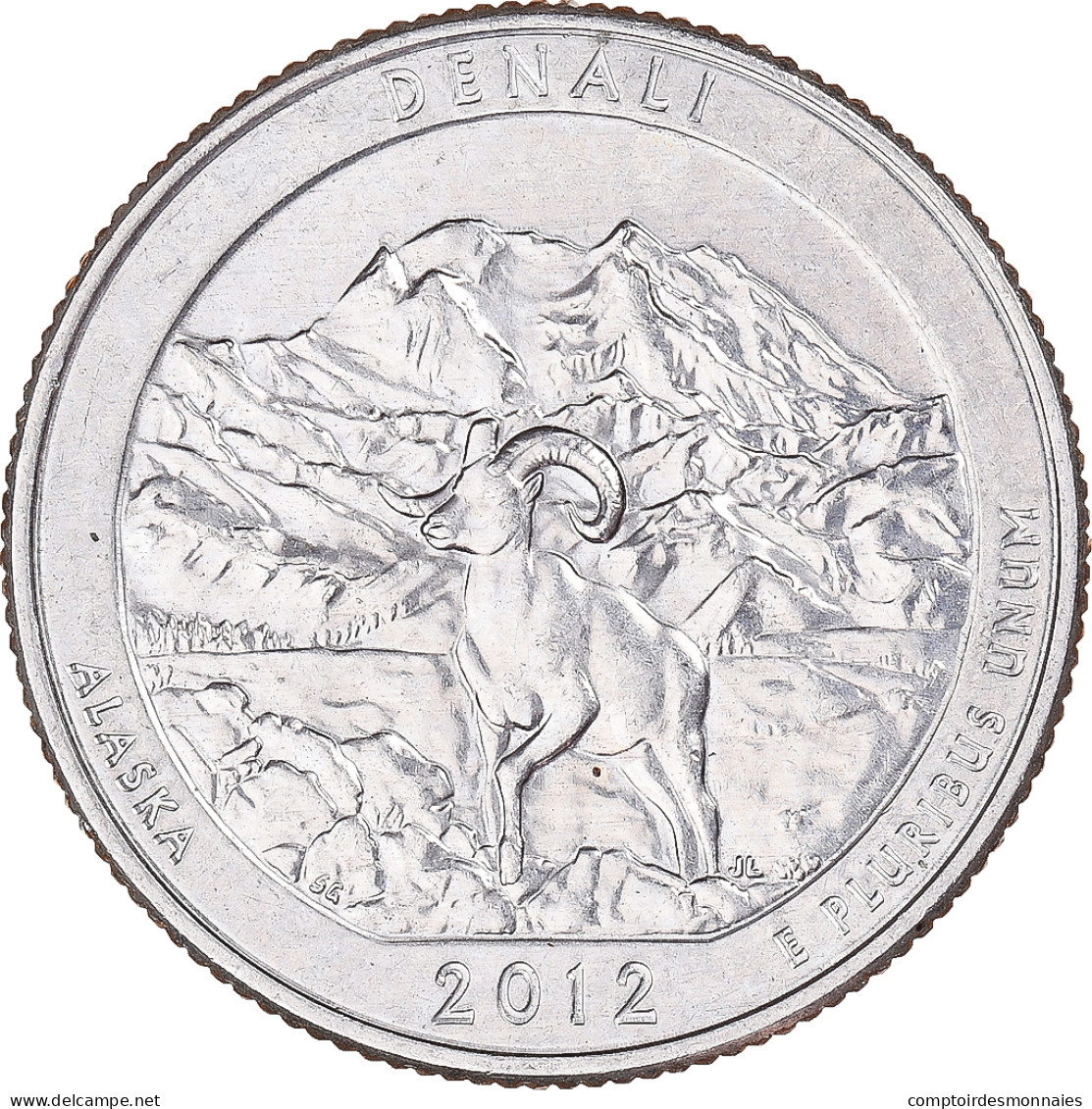 Monnaie, États-Unis, Quarter, 2012 - 2010-...: National Parks