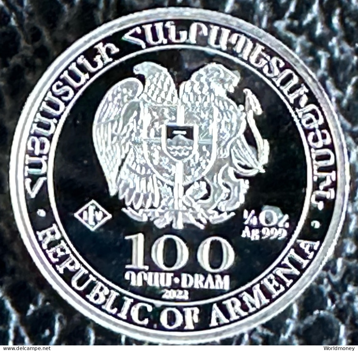 Armenia 100 Dram 2022  "Noah's Ark" (Silver) - Arménie