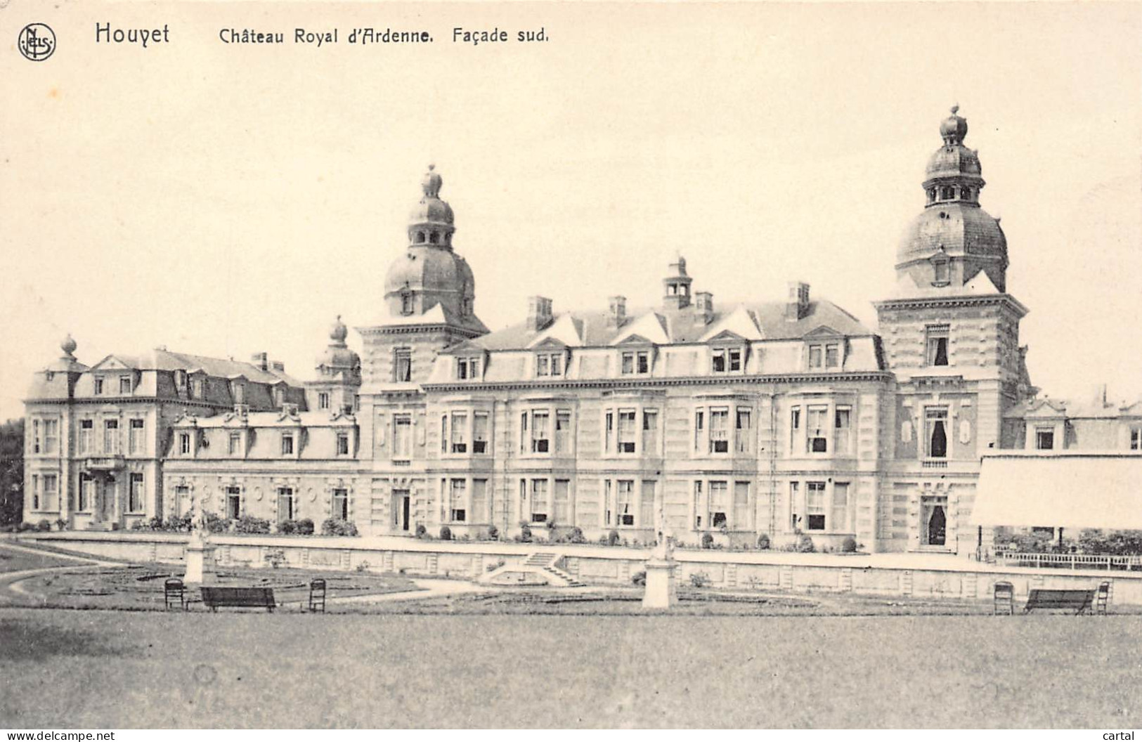 HOUYET - Château Royal D'Ardenne.  Façade Sud. - Houyet