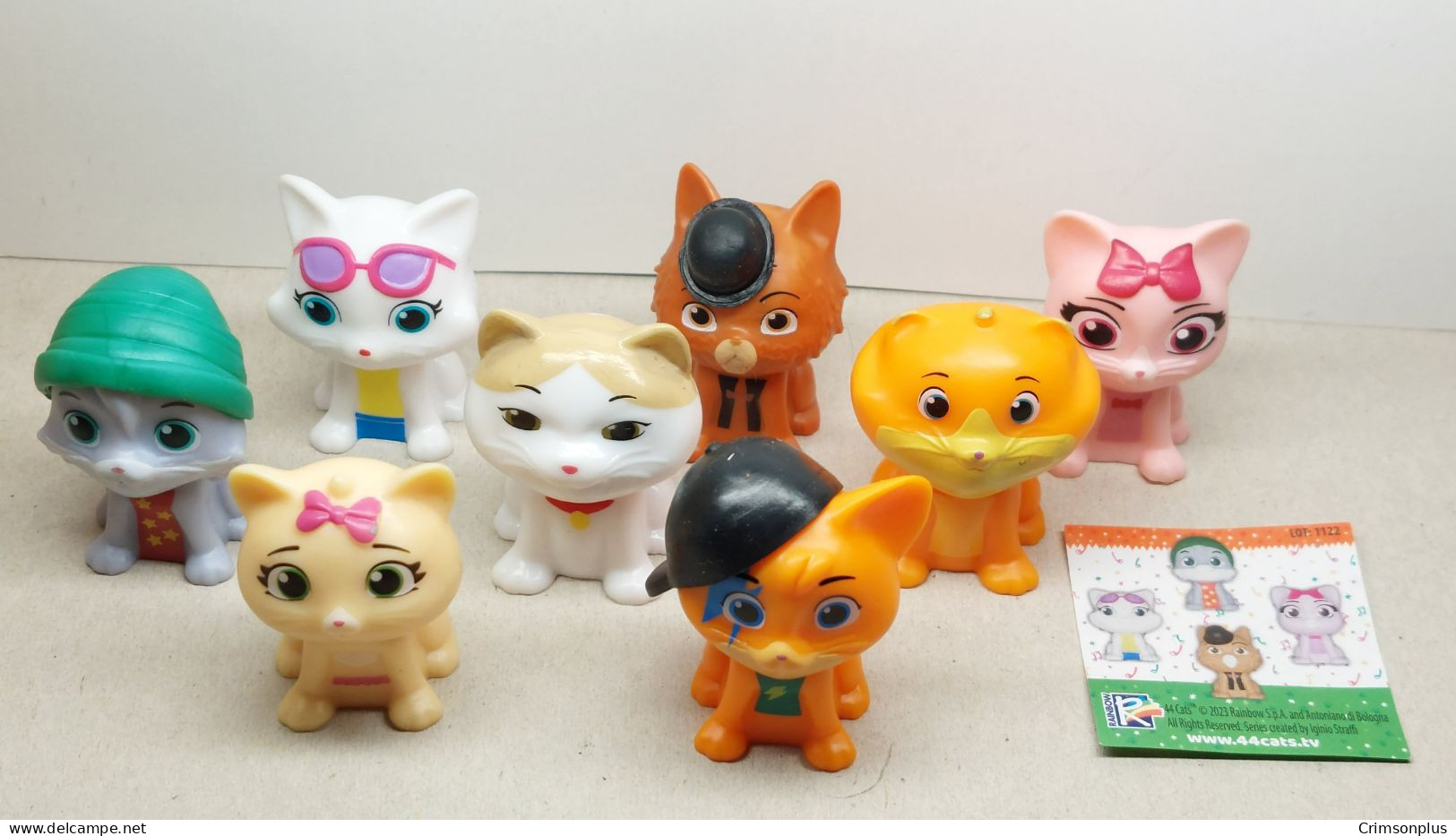 2021 Dairy 4 Fun - 44 Cats - Complete Set + BPZ - Monoblocs