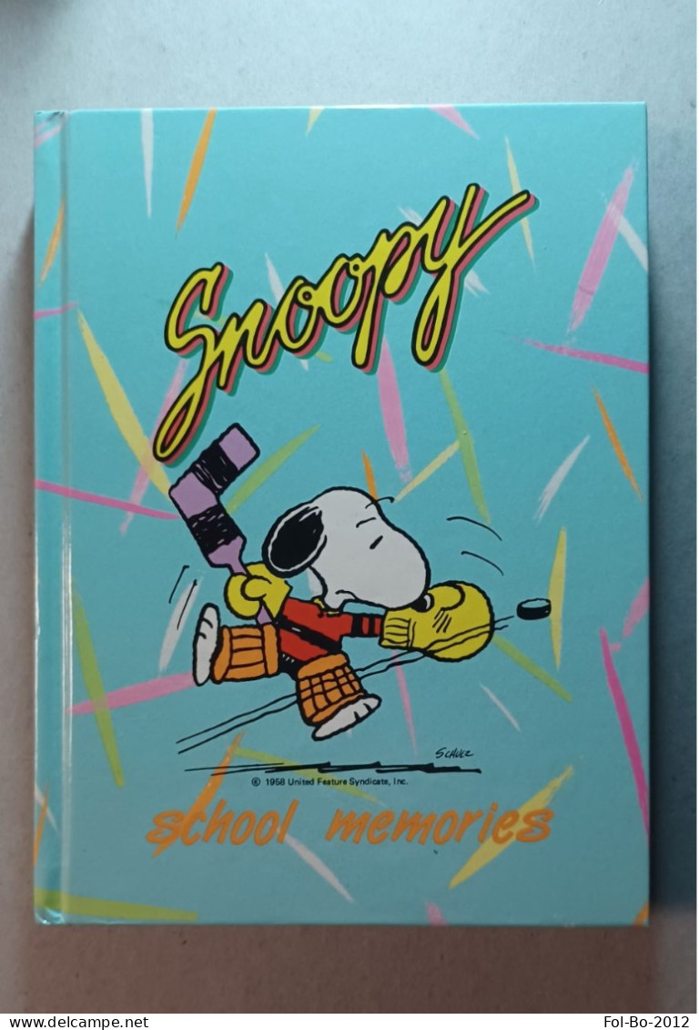 Snoopy Diario Come Nuovo Senza Scritte - Umoristici