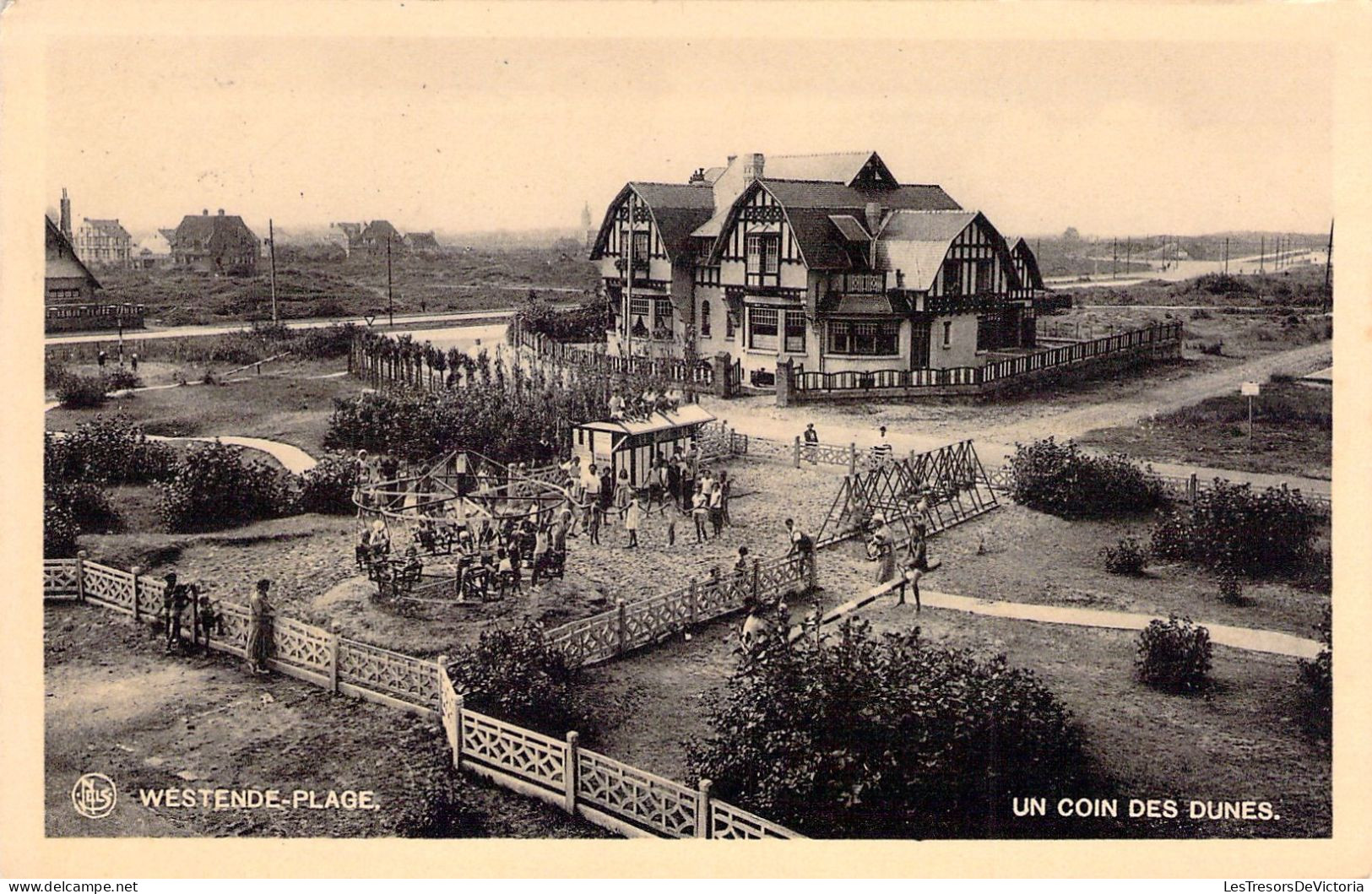 BELGIQUE - WESTENDE PLAGE - Un Coin Des Dunes - Carte Postale Ancienne - Westende