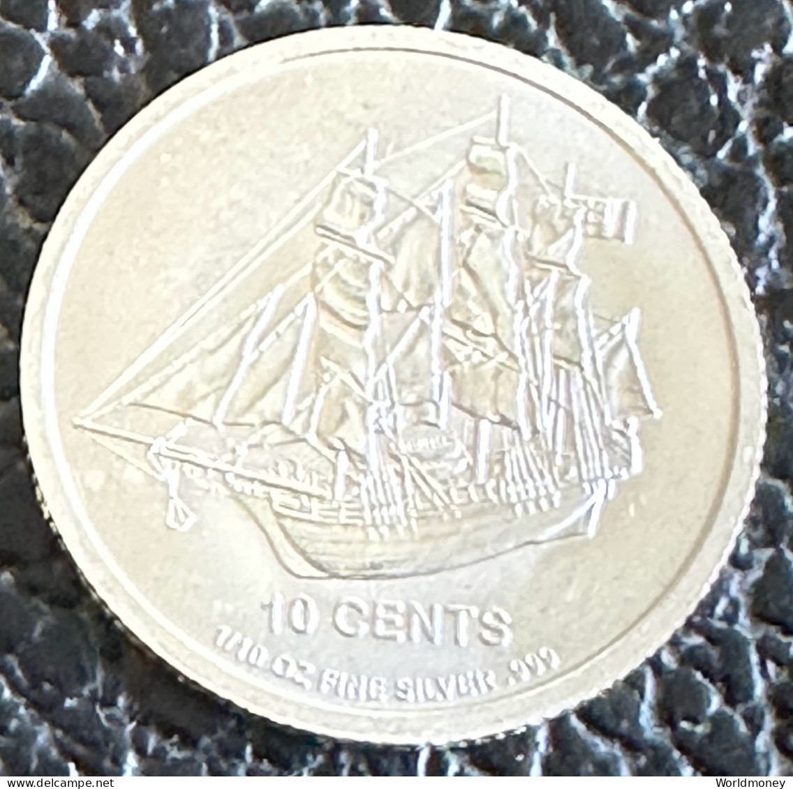 Cook Islands 10 Cents 2012 "Bounty" (SILVER) - Cookeilanden