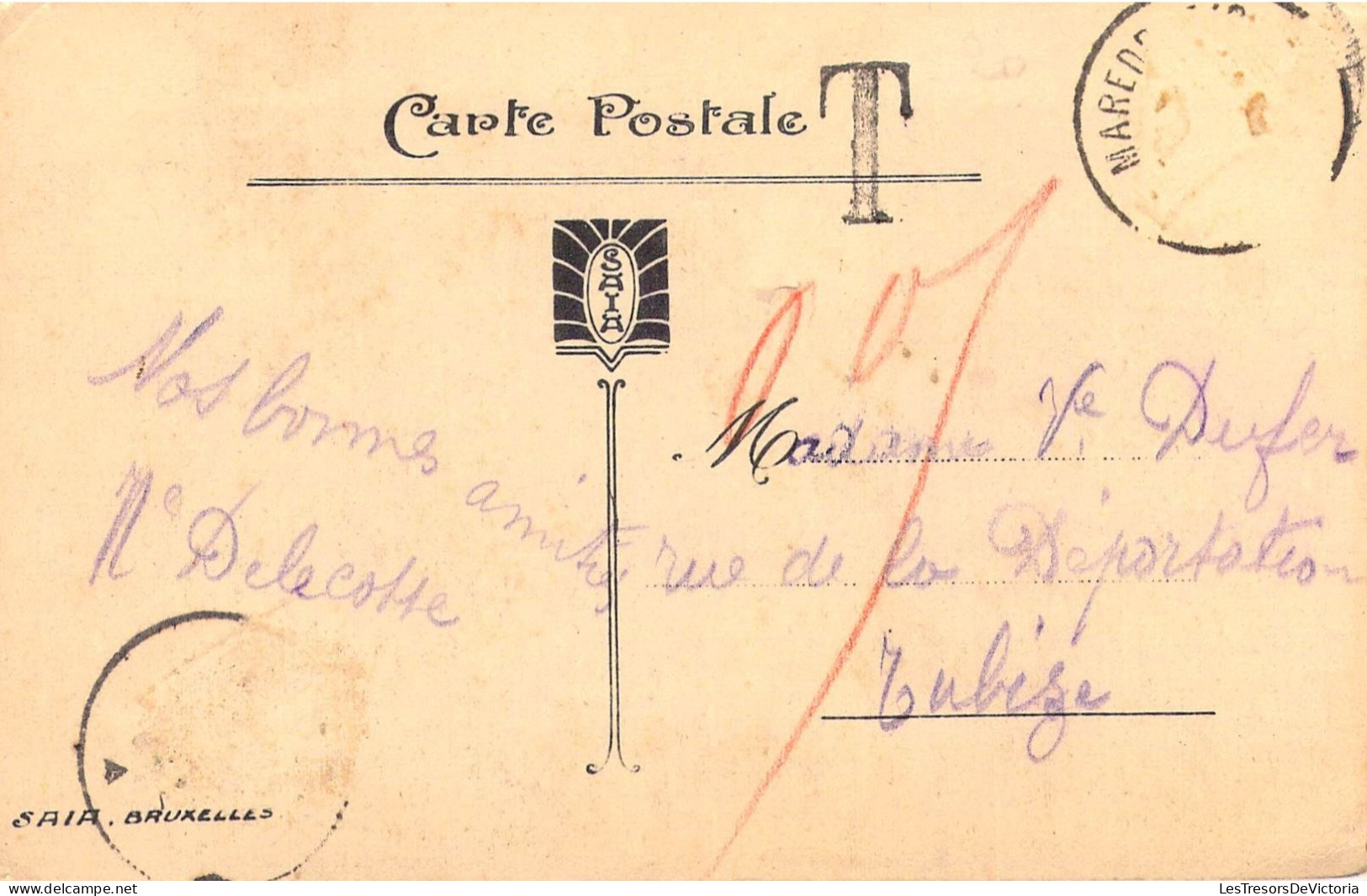 BELGIQUE - MAREDSOUS - Abbaye De Maredsous - Carte Postale Ancienne - Andere & Zonder Classificatie