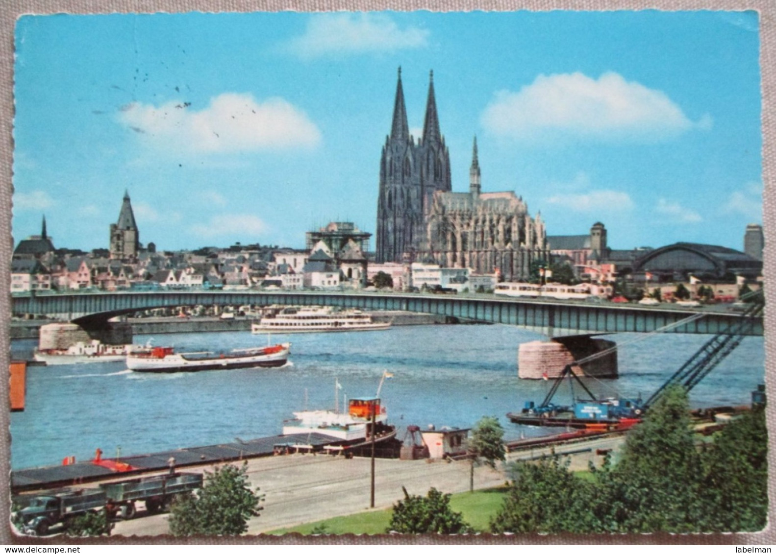 GERMANY DEUTSCHLAND KOLN COLN AM RHEIN CATHEDRAL DOM POSTKARTE POSTCARD ANSICHTSKARTE PHOTO CARTE POSTALE CARD PC CP AK - Langen