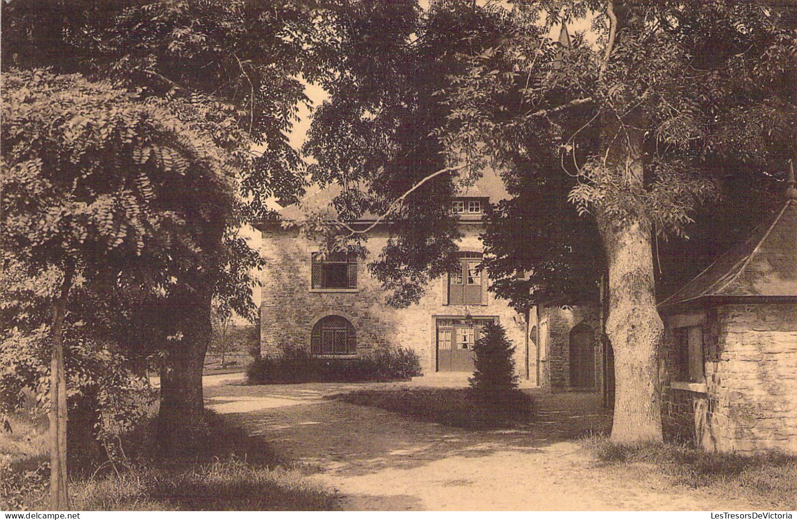 BELGIQUE - SAINT HUBERT - Monastère ND D'Hurtebise - Entrée - Carte Postale Ancienne - Saint-Hubert