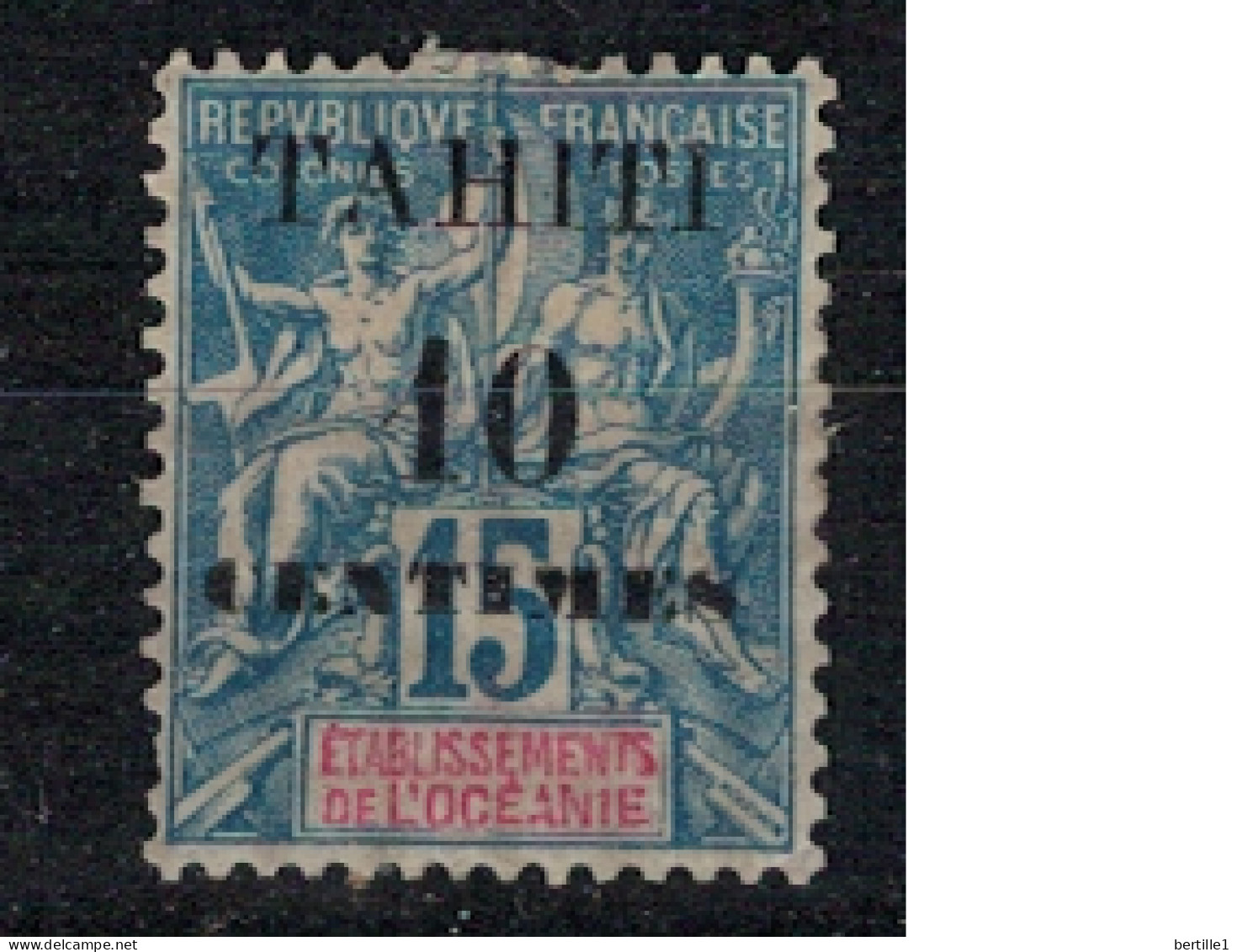 TAHITI         N°  YVERT 33  NEUF AVEC CHARNIERE   ( CHARN 02/06) - Tahiti