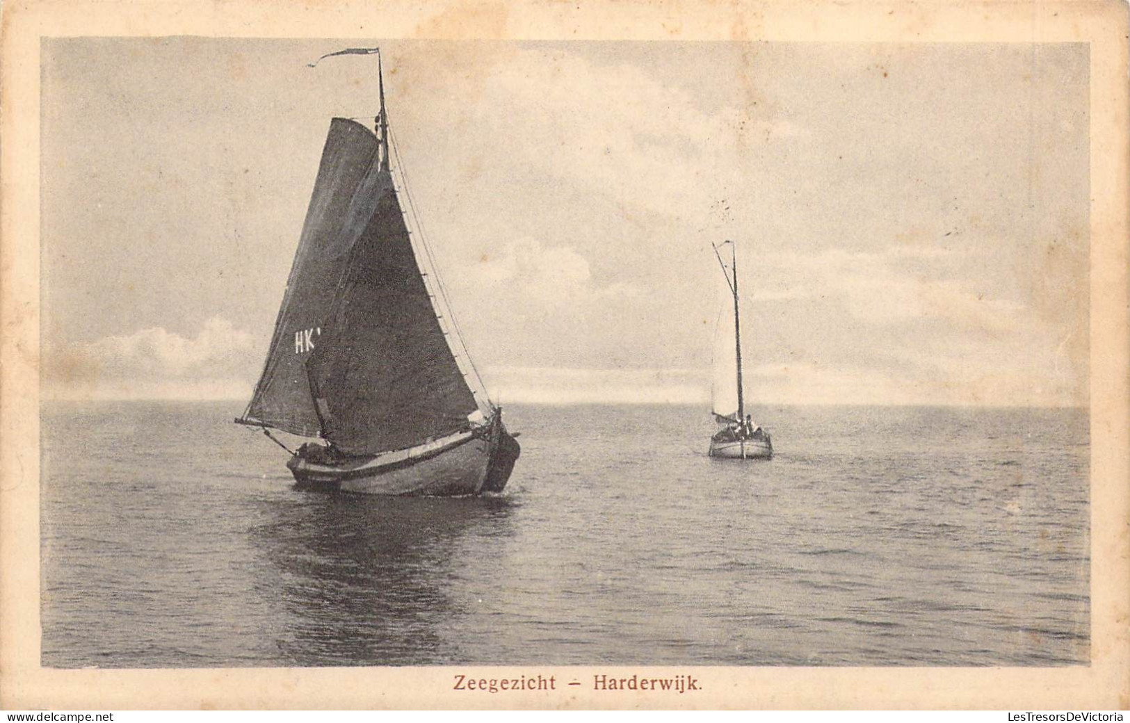 PAYS BAS - HARDERWIJK - Zeegezicht - Carte Postale Ancienne - Harderwijk