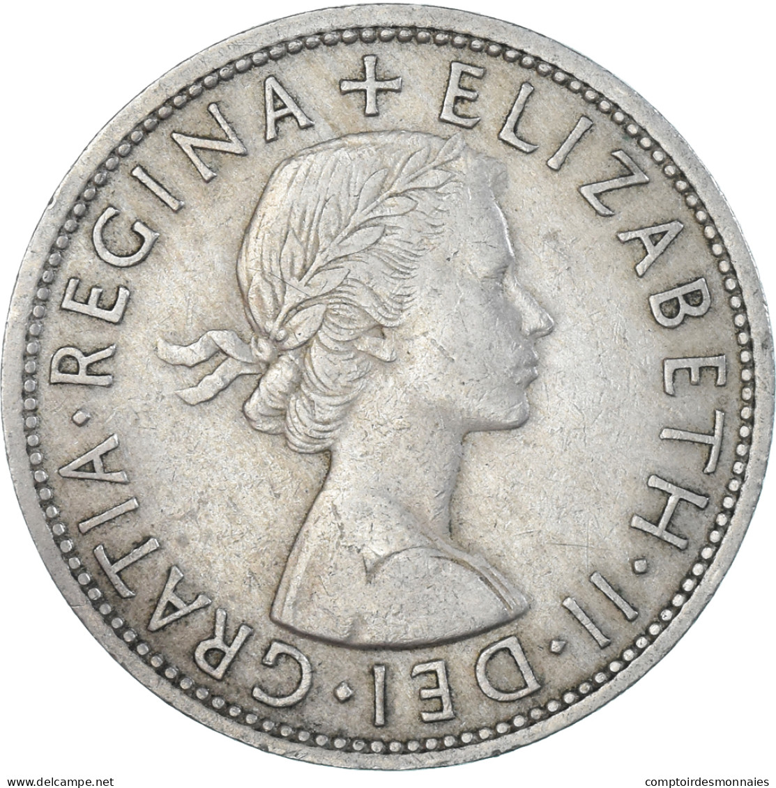 Monnaie, Grande-Bretagne, 1/2 Crown, 1960 - K. 1/2 Crown