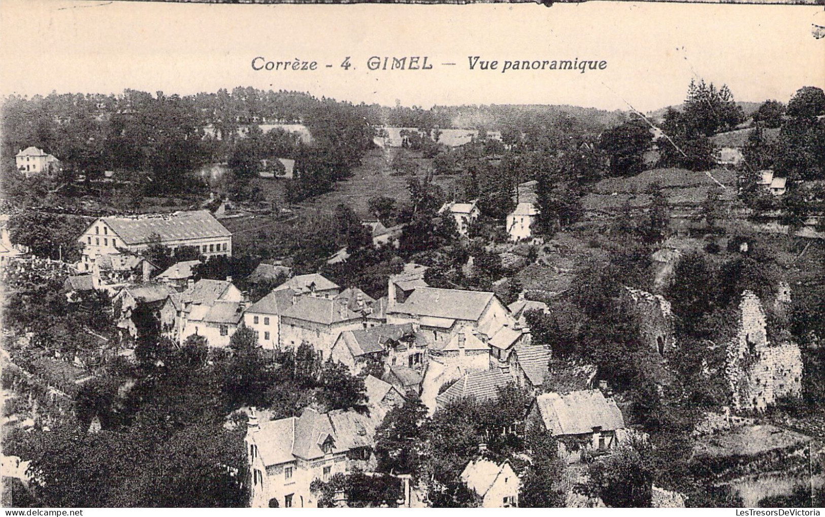 FRANCE - 19 - GIMEL - Vue Panoramique - Carte Postale Ancienne - Autres & Non Classés