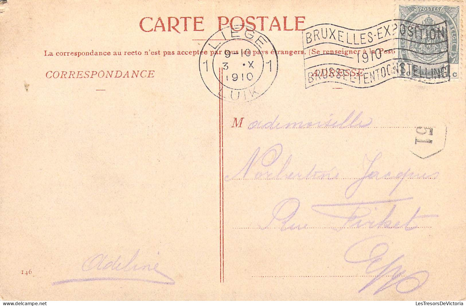 BELGIQUE - CHAUDFONTAINE - Le Pont - Carte Postale Ancienne - Chaudfontaine