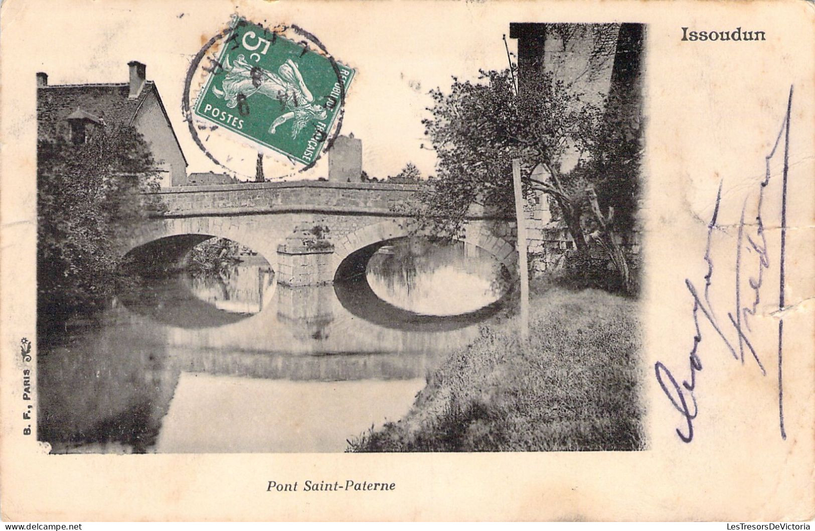 FRANCE - 36 - ISSOUDUN - Pont Saint Paterne - Carte Postale Ancienne - Issoudun