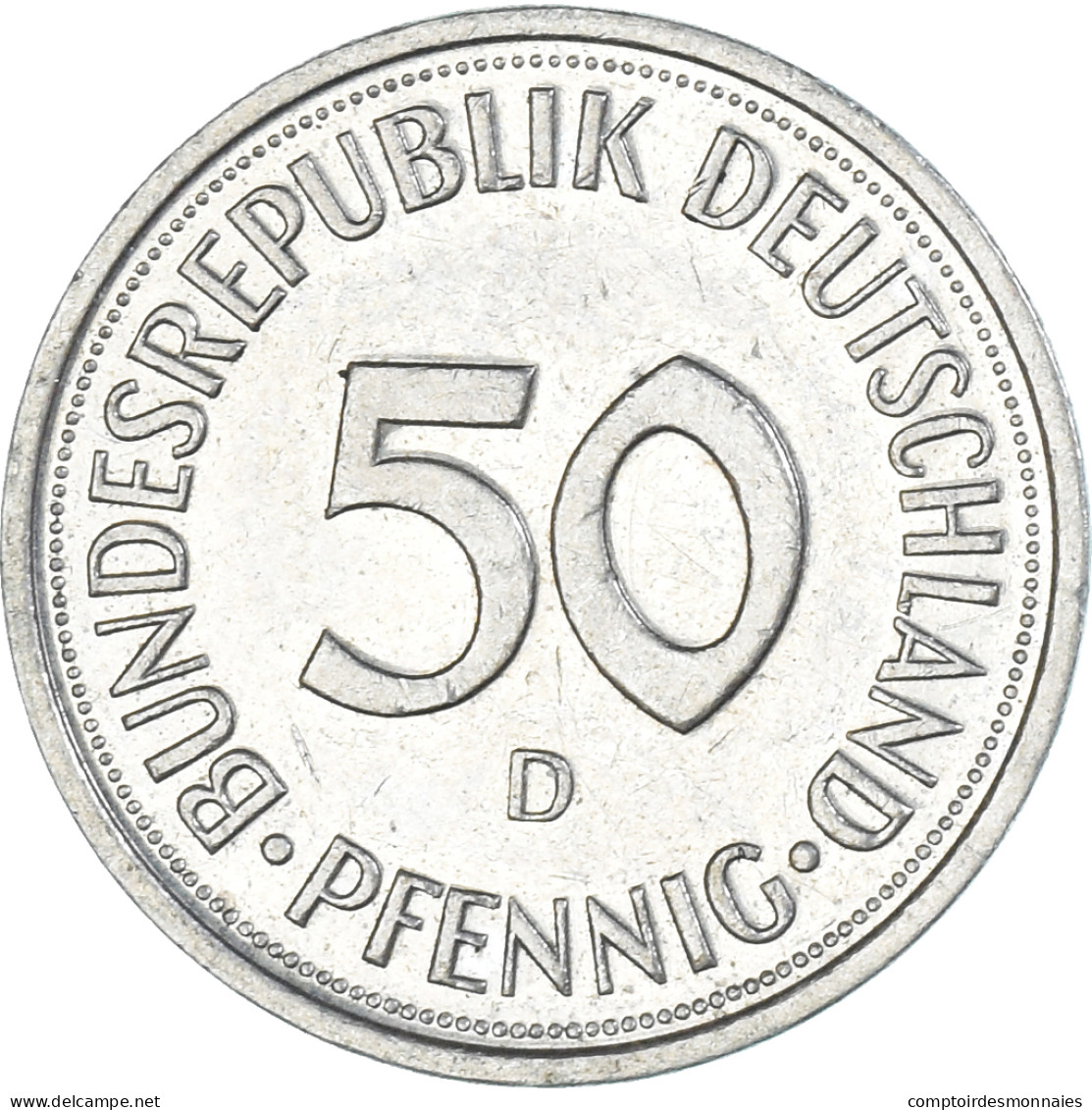 Monnaie, Allemagne, 50 Pfennig, 1985 - 50 Pfennig