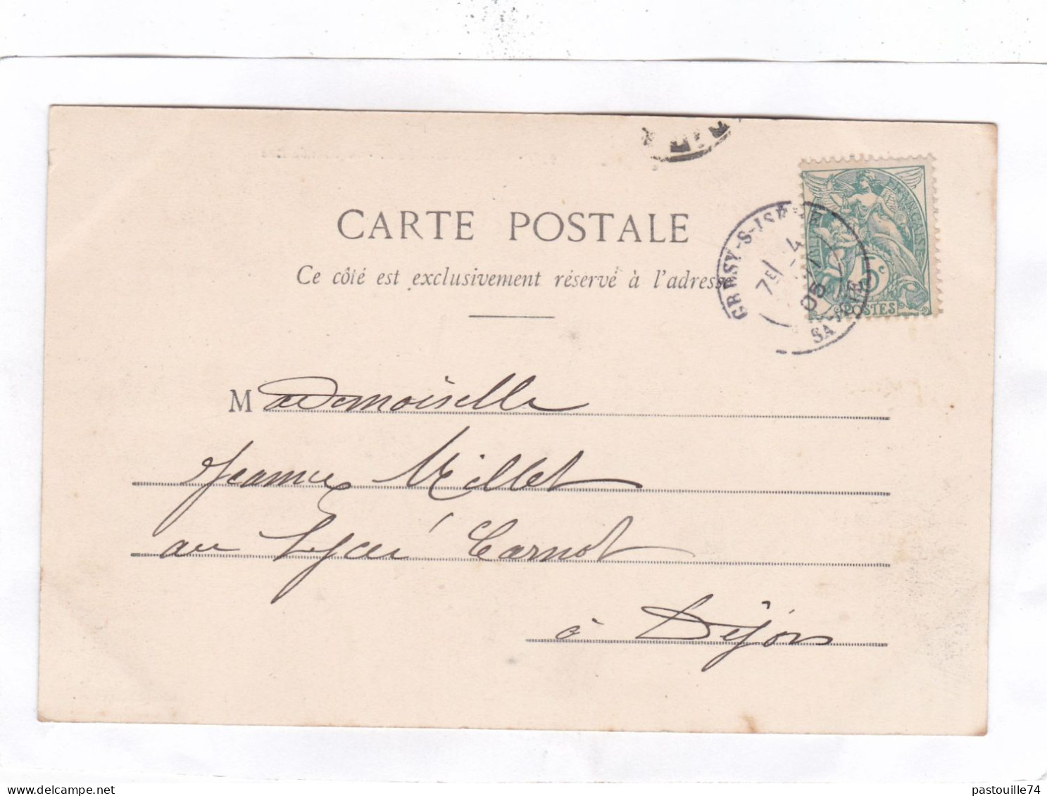 CPA :  14 X 9  -  GRESY-sur-ISERE.  - La Grande Rue - Gresy Sur Isere