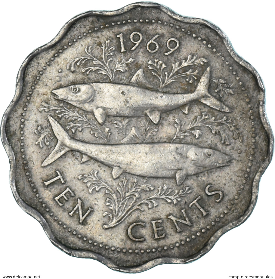 Monnaie, Bahamas, 10 Cents, 1969 - Bahamas