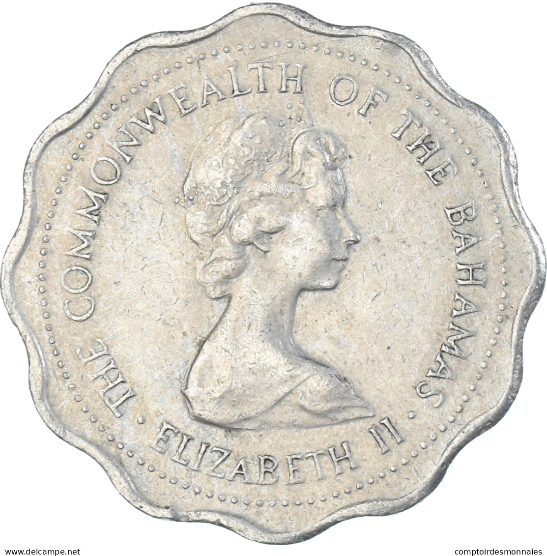 Monnaie, Bahamas, 10 Cents, 1973 - Bahamas