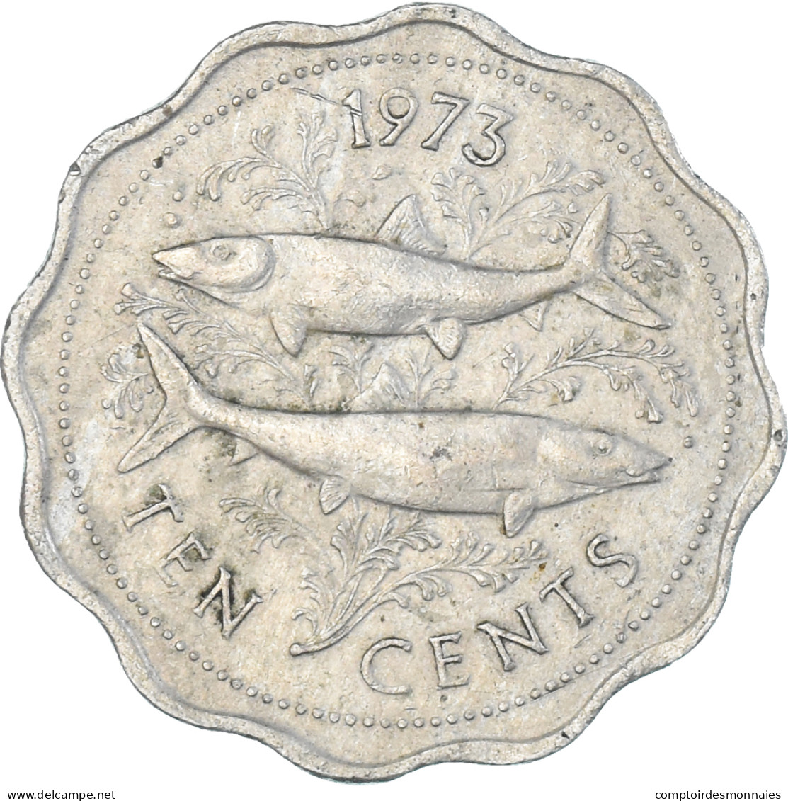 Monnaie, Bahamas, 10 Cents, 1973 - Bahama's
