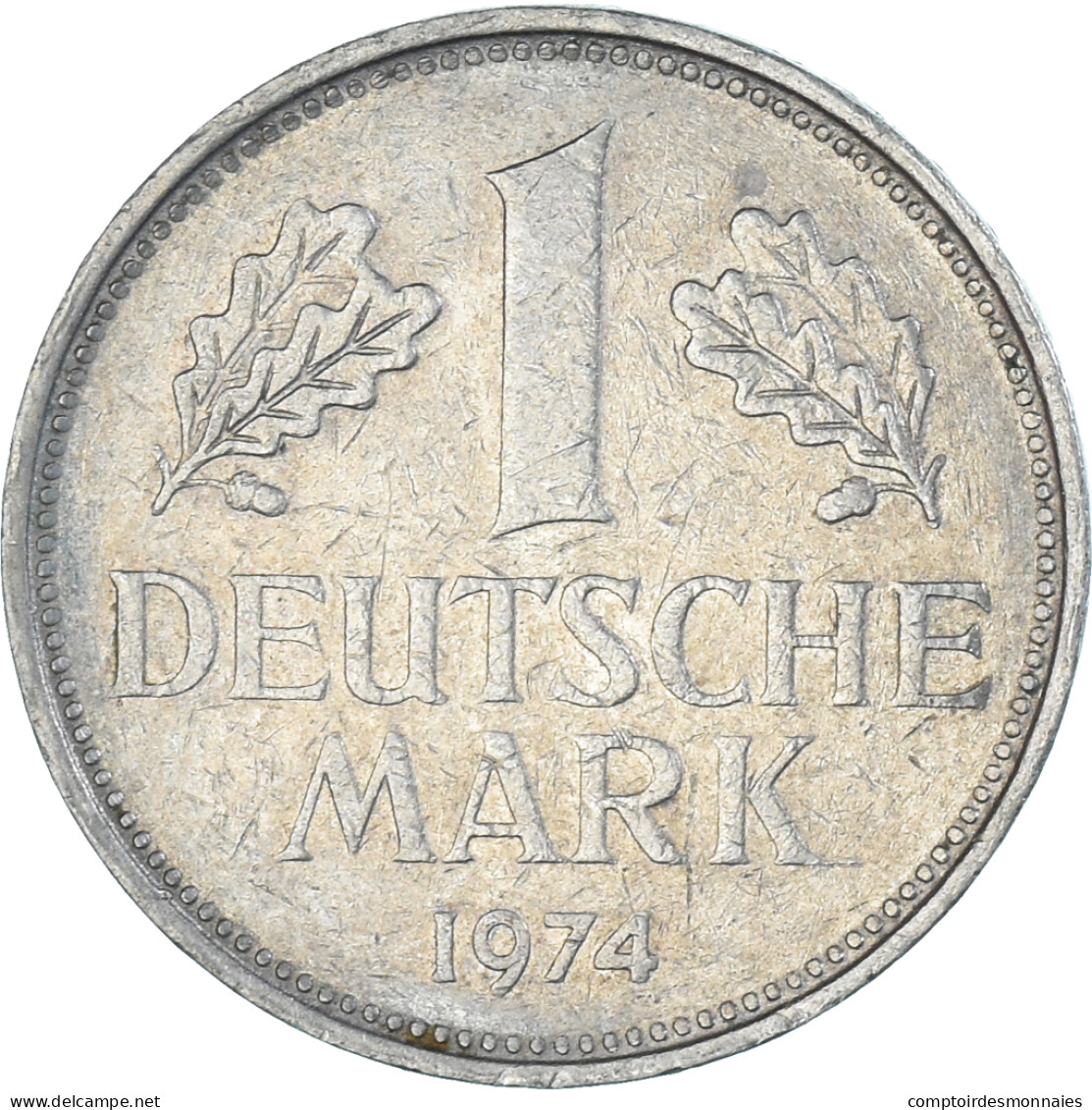 Monnaie, Allemagne, Mark, 1974 - 1 Marco